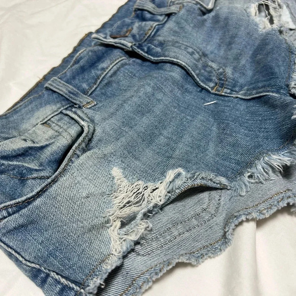 Zara Denim Shorts Size 2 - Picture 3 of 7